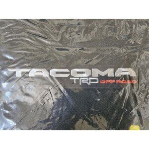 NEW BLK 4pc Embroidered Tacoma TRD Off Road Toyota Floor Mats OEM SEALED